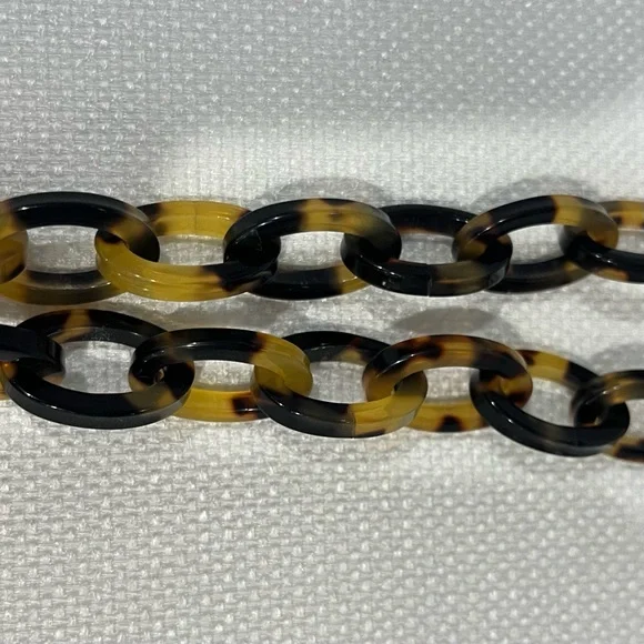 VINTAGE Judith Jack Tortoises Chain Silver Marcasite Necklace - Picture 4 of 5